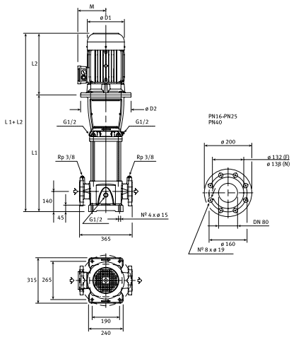     XVM46 11N450T 400/690, . 140834